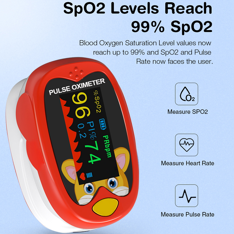 Rechargeable Child Finger Puls - Pulse Oximeter Fingertip Rechargeable recension och pris