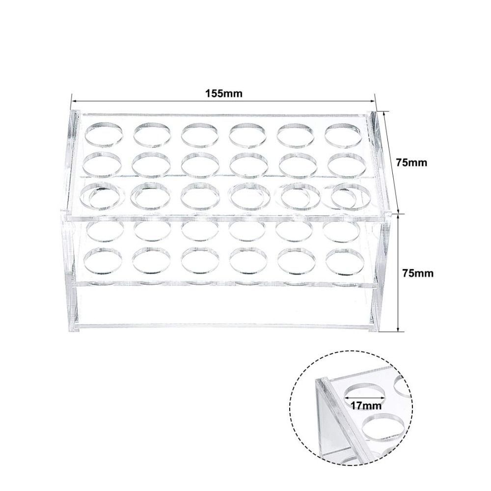 New Acrylic Test Tube Rack Hol - Lab Equipment recension och pris