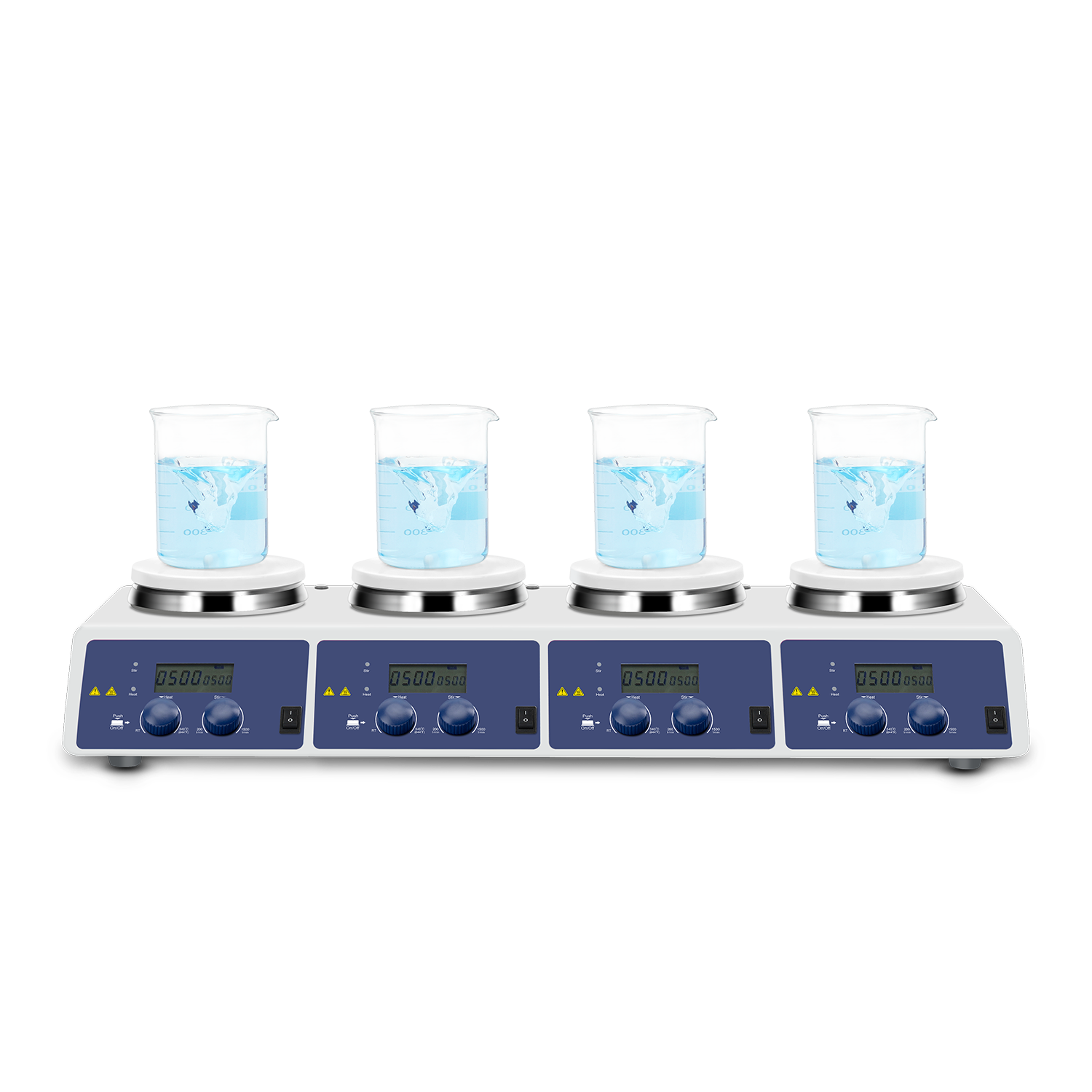 MS-H340-S4 LCD 4 Channel Digit - Lab Magnetic Stirrer Hot Plate recension och pris
