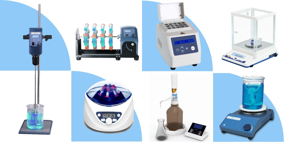 MS-H340-S4 LCD 4 Channel Digit - Lab Magnetic Stirrer Hot Plate recension och pris