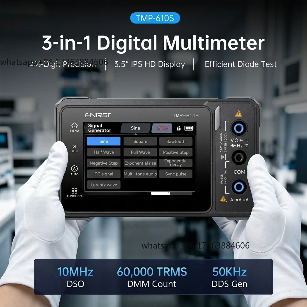 FNIRSI TMP-610S Digital Multim - Fnirsi Digital Oscilloscope Handheld recension och pris