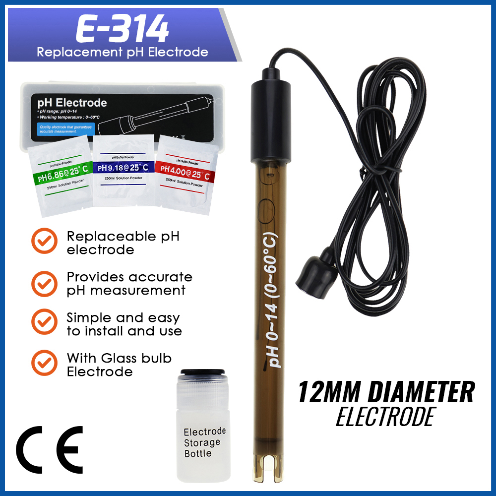 Ph Meter Ph Sonde Pool BNC Typ - Ph Meter Digital Water Tester recension och pris